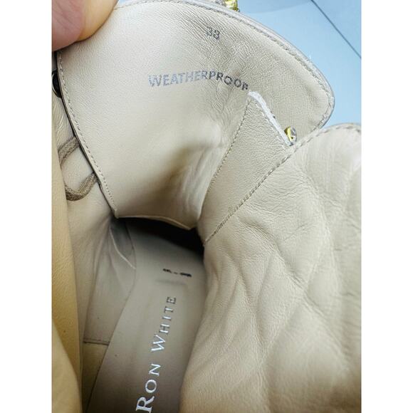 Ron White Weatherproof  taupe Tiffany Ultralight Combat Boot 38 - Picture 3 of 10